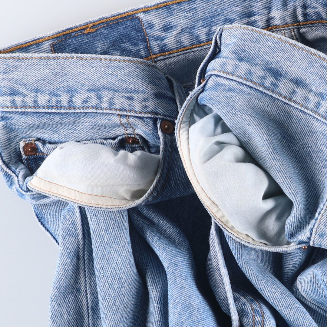 90'S Levi's 501-0193 Straight Denim Pants Made in USA Men's W32 Vintage cotton blue type Vintage Second Hand