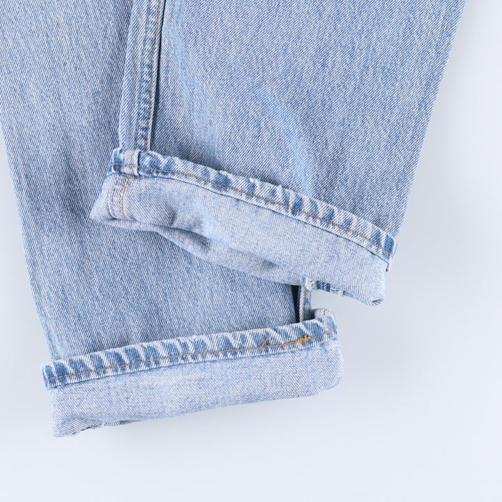 90'S Levi's 501-0193 Straight Denim Pants Made in USA Men's W32 Vintage cotton blue type Vintage Second Hand