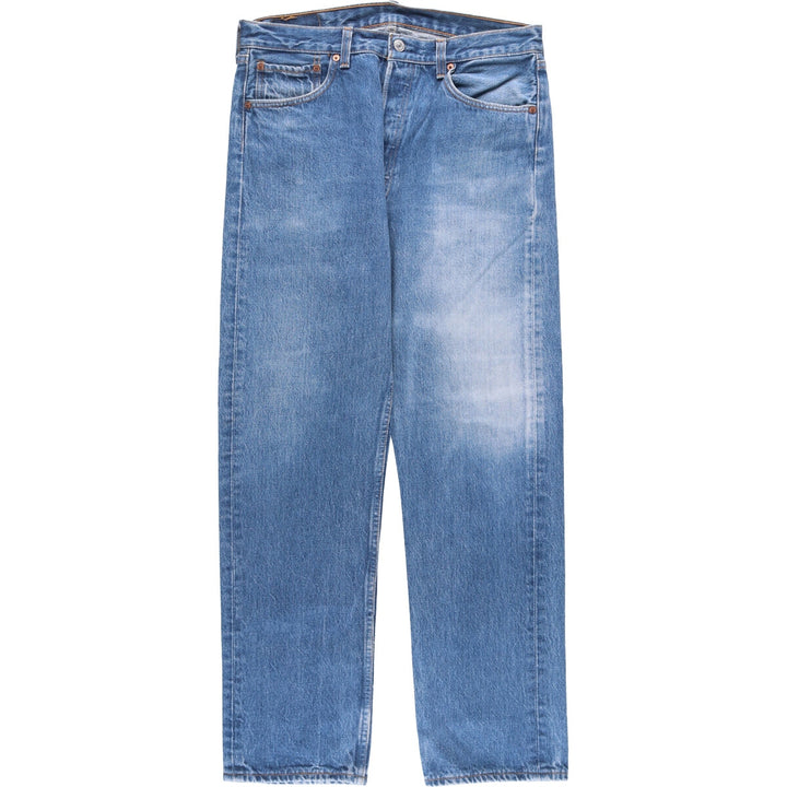 90'S Levi's 501-0115 Straight Denim Pants Made in USA Men's W33 Vintage cotton blue type Vintage Second Hand