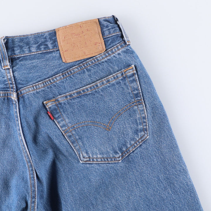 90'S Levi's 501-0115 Straight Denim Pants Made in USA Men's W33 Vintage cotton blue type Vintage Second Hand