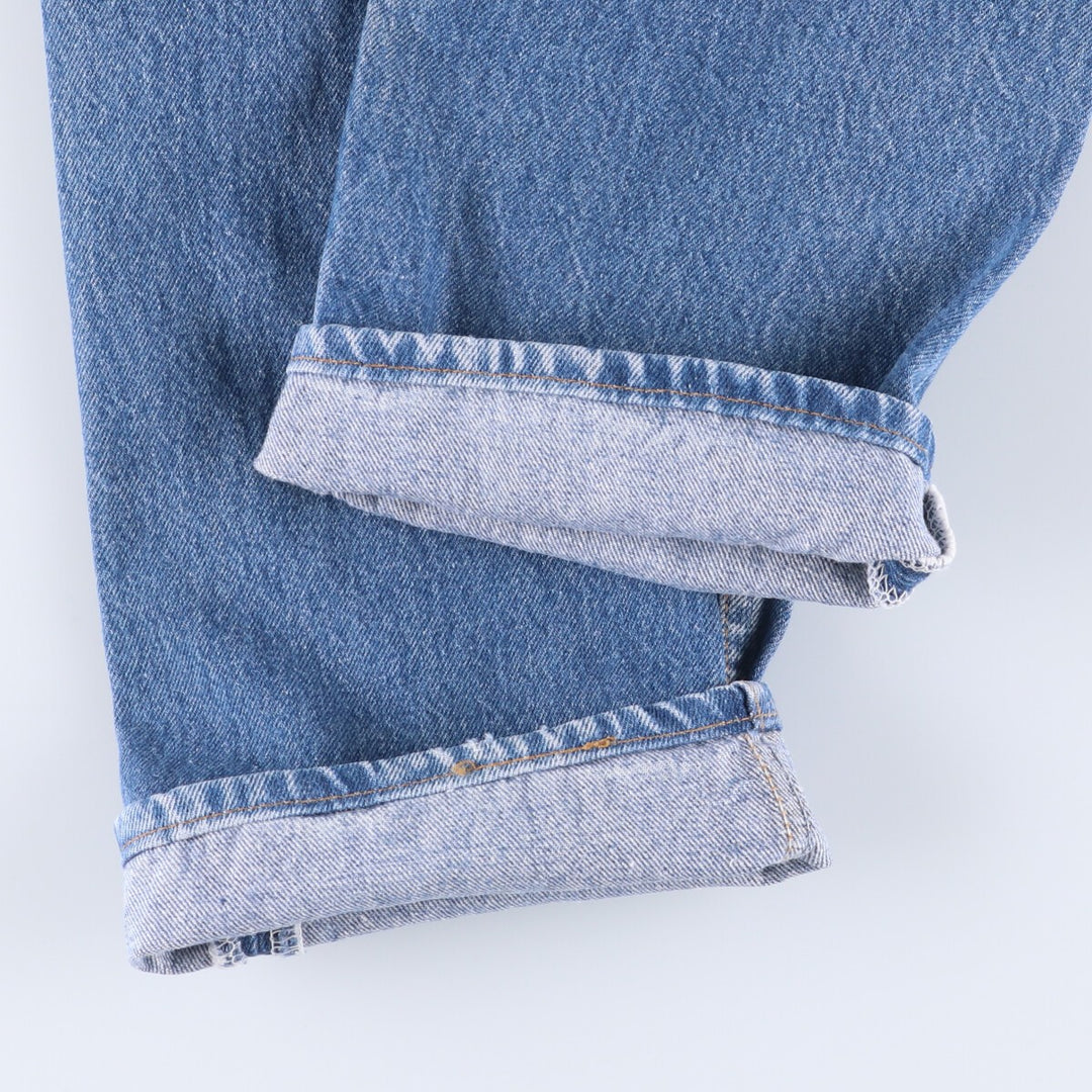 90'S Levi's 501-0115 Straight Denim Pants Made in USA Men's W33 Vintage cotton blue type Vintage Second Hand
