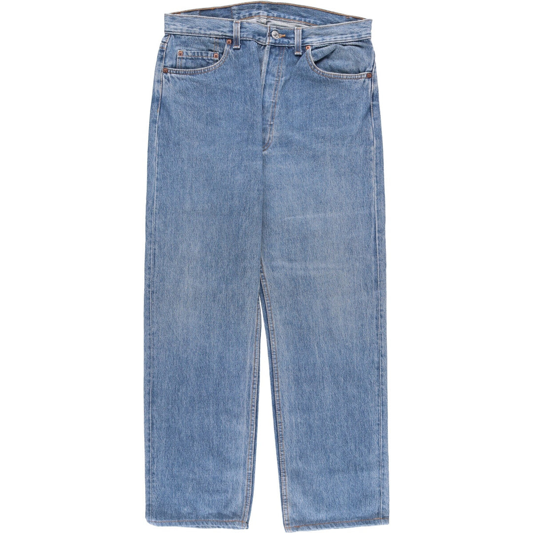 90'S Levi's 501-0191 Straight Denim Pants Made in USA Men's W33 Vintage cotton blue type Vintage Second Hand