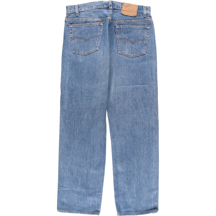 90'S Levi's 501-0191 Straight Denim Pants Made in USA Men's W33 Vintage cotton blue type Vintage Second Hand