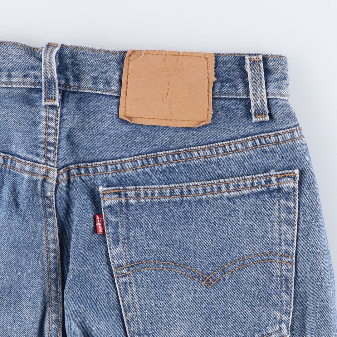 90'S Levi's 501-0191 Straight Denim Pants Made in USA Men's W33 Vintage cotton blue type Vintage Second Hand