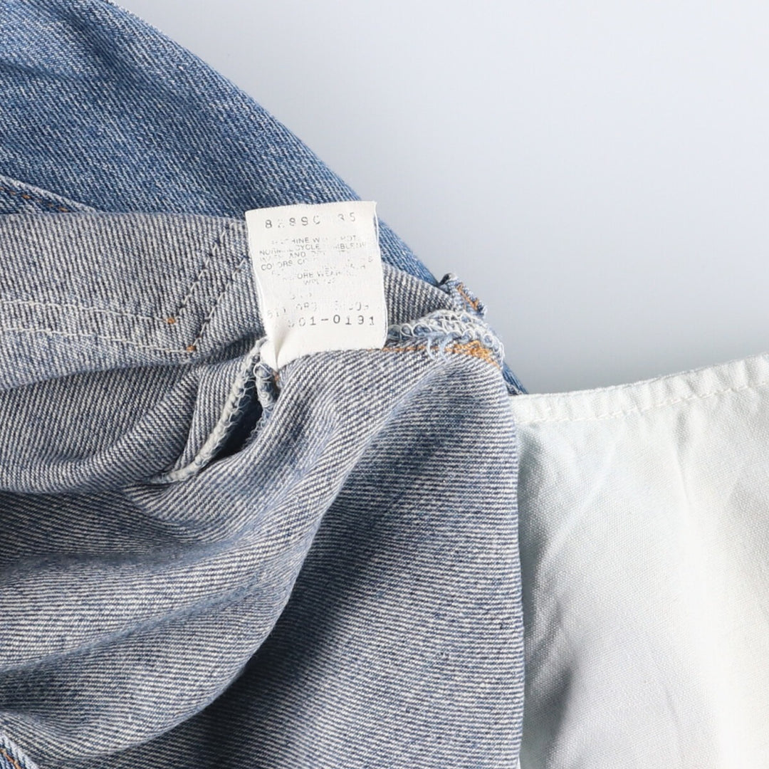 90'S Levi's 501-0191 Straight Denim Pants Made in USA Men's W33 Vintage cotton blue type Vintage Second Hand