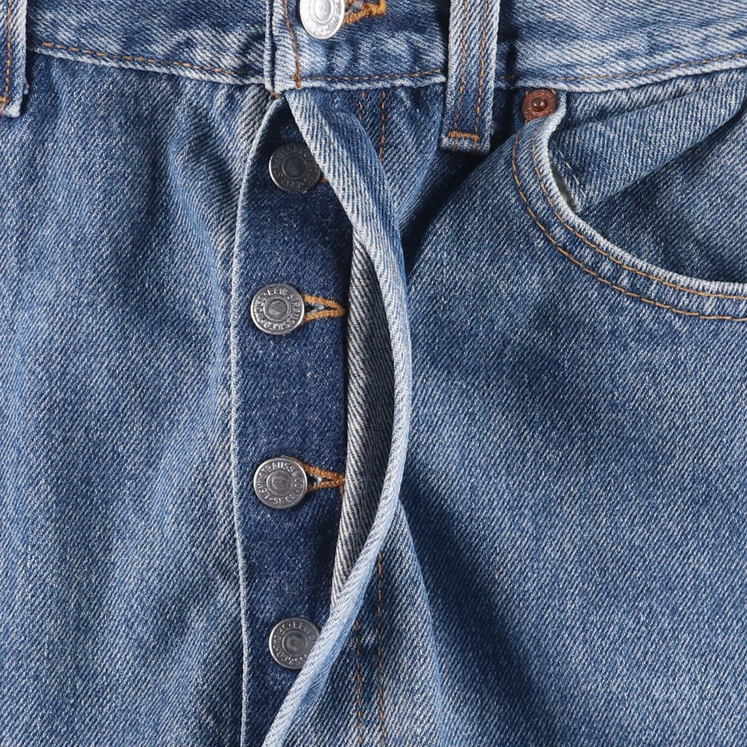 90'S Levi's 501-0191 Straight Denim Pants Made in USA Men's W33 Vintage cotton blue type Vintage Second Hand