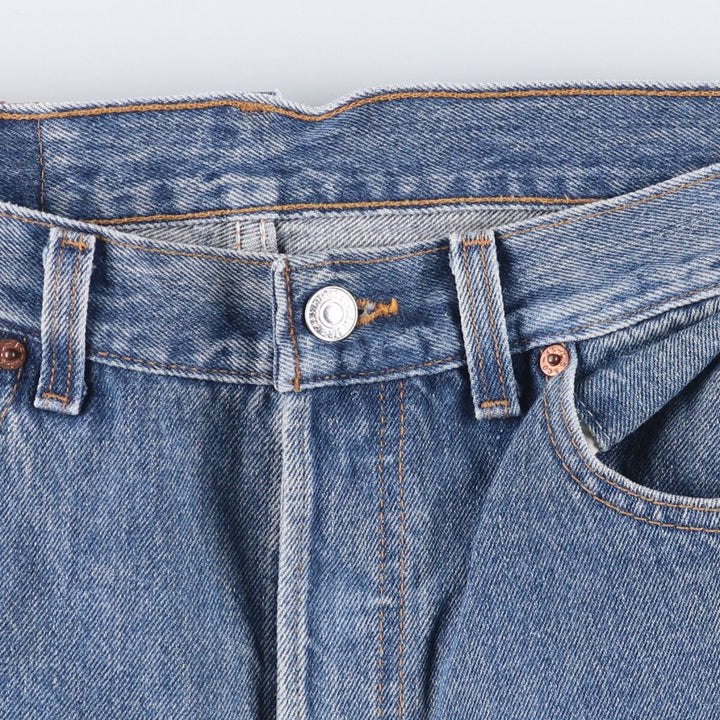 90'S Levi's 501-0191 Straight Denim Pants Made in USA Men's W33 Vintage cotton blue type Vintage Second Hand