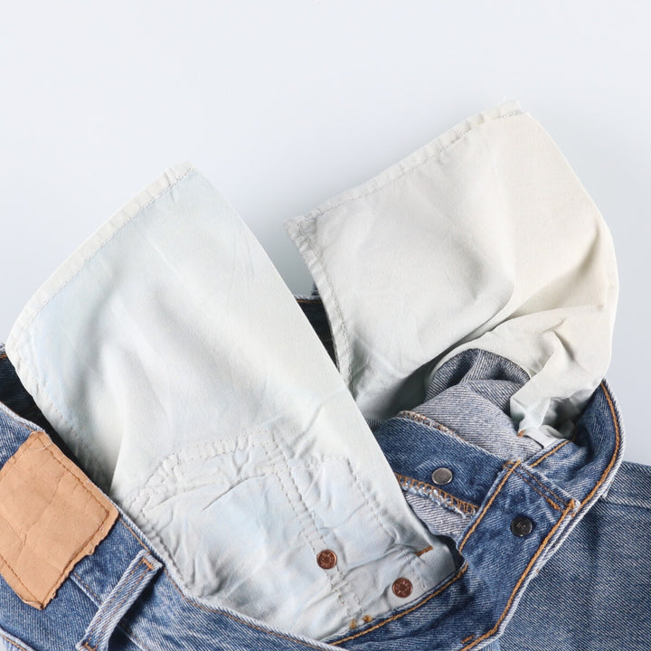 90'S Levi's 501-0191 Straight Denim Pants Made in USA Men's W33 Vintage cotton blue type Vintage Second Hand