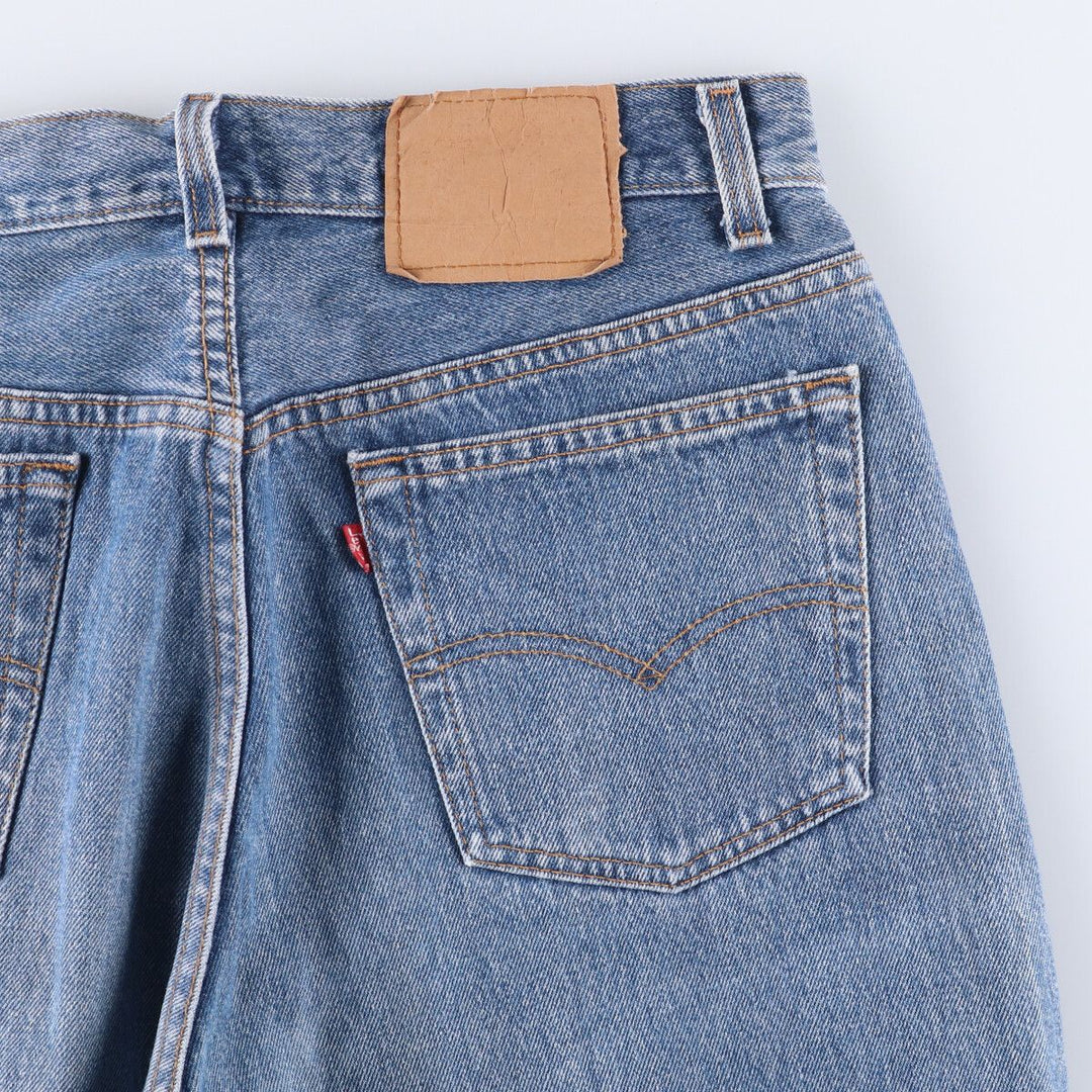 90'S Levi's 501-0191 Straight Denim Pants Made in USA Men's W33 Vintage cotton blue type Vintage Second Hand