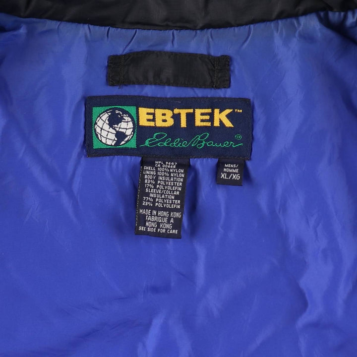 90'S Eddie Bauer EBTEK padded puffer jacket, men's XL equivalent, vintage /evb009508