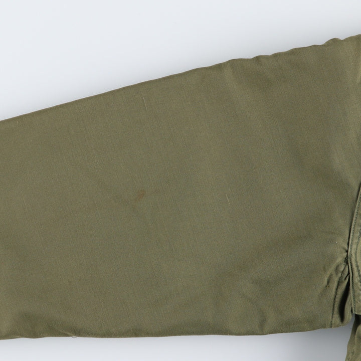 A-2 type military deck jacket, men's size L unclear Khaki type Vintage Second Hand