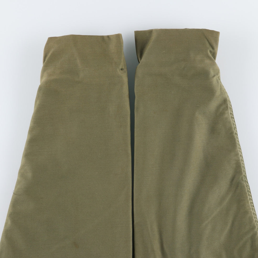 A-2 type military deck jacket, men's size L unclear Khaki type Vintage Second Hand