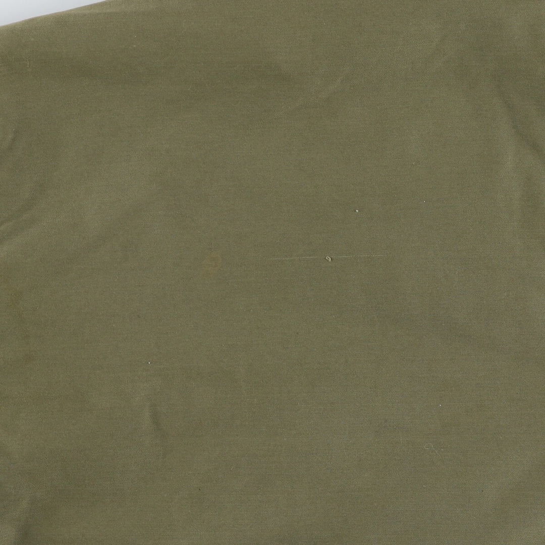 A-2 type military deck jacket, men's size L unclear Khaki type Vintage Second Hand