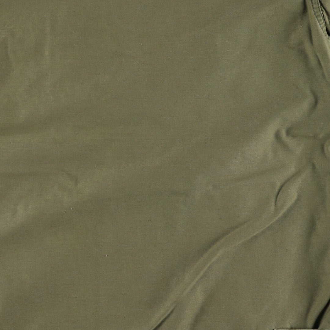 A-2 type military deck jacket, men's size L unclear Khaki type Vintage Second Hand