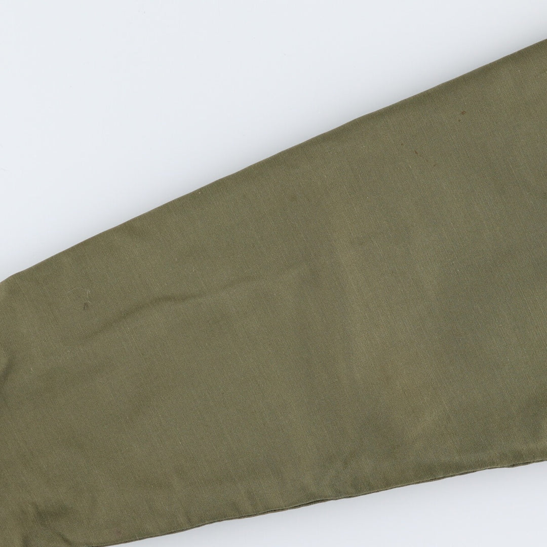 A-2 type military deck jacket, men's size L unclear Khaki type Vintage Second Hand