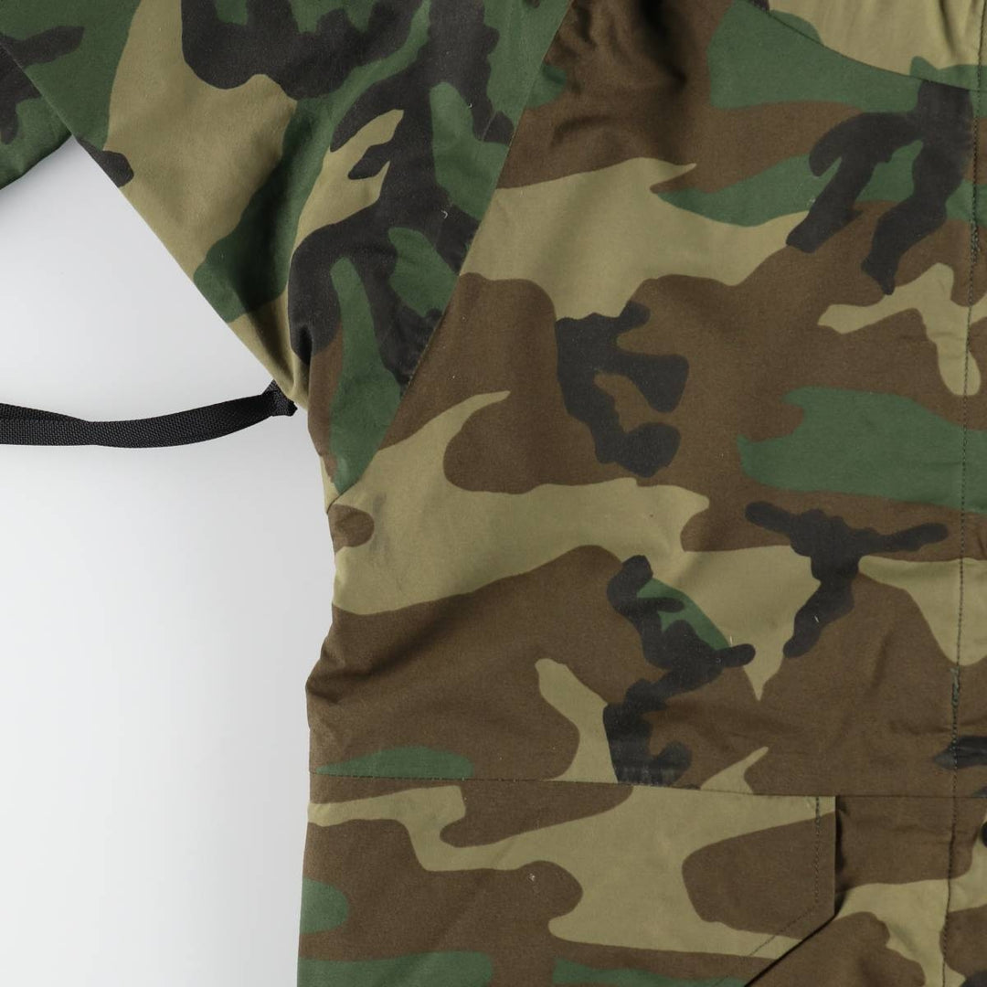 80'S US military genuine camouflage pattern ECWCS 1st GEN early model military Gore-Tex parka made in USA SMALL SHORT men's S equivalent /evb009523