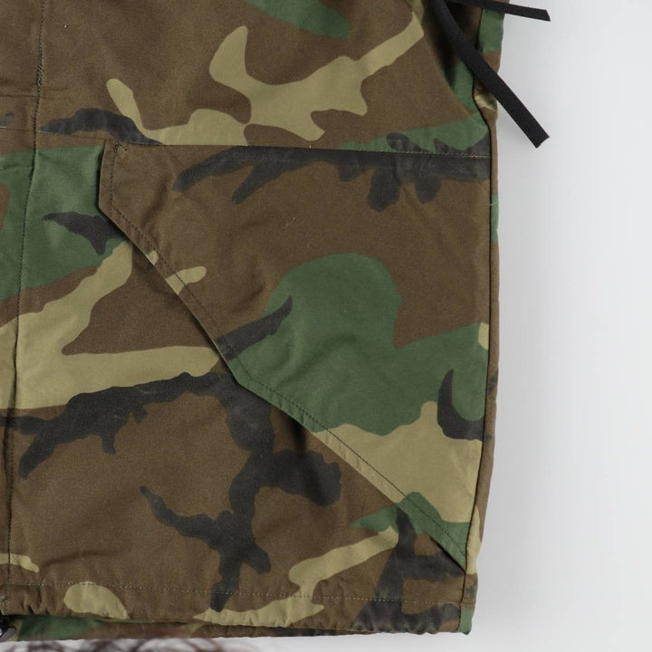 80'S US military genuine camouflage pattern ECWCS 1st GEN early model military Gore-Tex parka made in USA SMALL SHORT men's S equivalent /evb009523