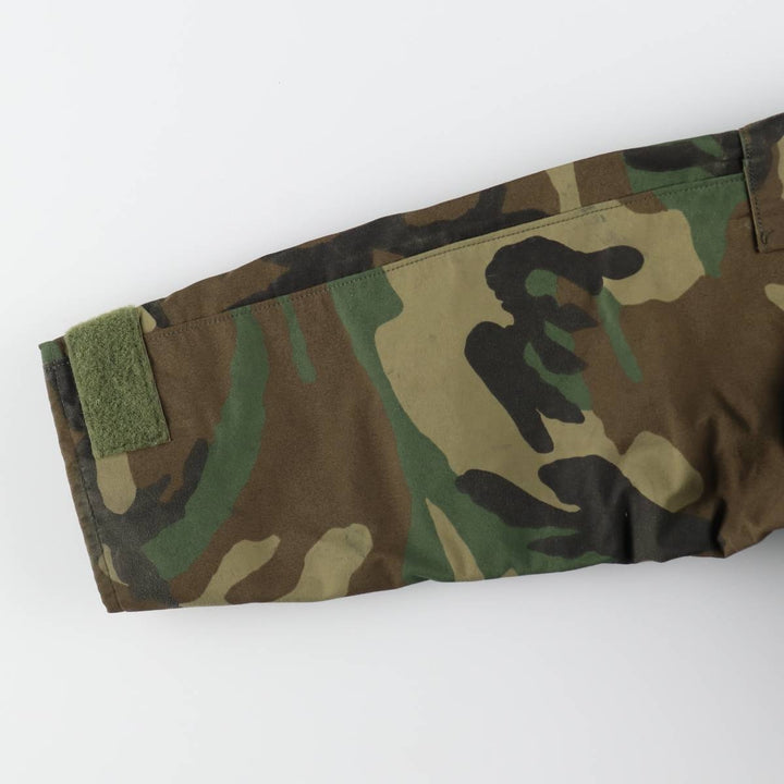 80'S US military genuine camouflage pattern ECWCS 1st GEN early model military Gore-Tex parka made in USA SMALL SHORT men's S equivalent /evb009523