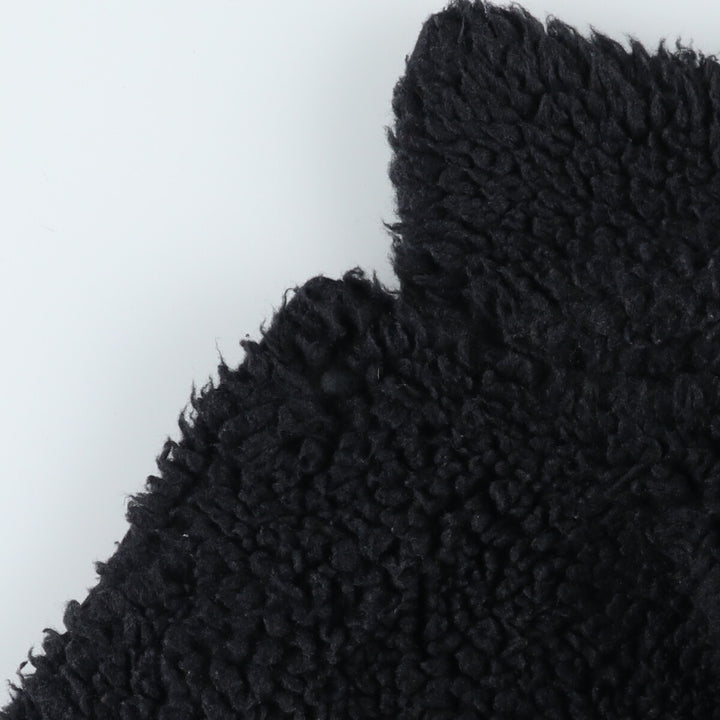 90'S Levi's 75543-0260 Black Denim Boa Jacket Made in Canada Men's XL Vintage /evb009545