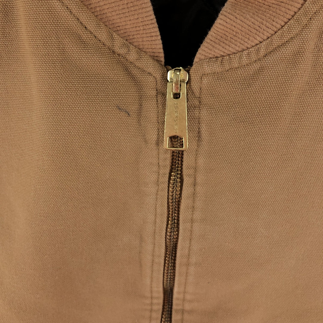 Carhartt Classic Vest Duck Vest Men's XL Size cotton beige type brown Vintage Second Hand