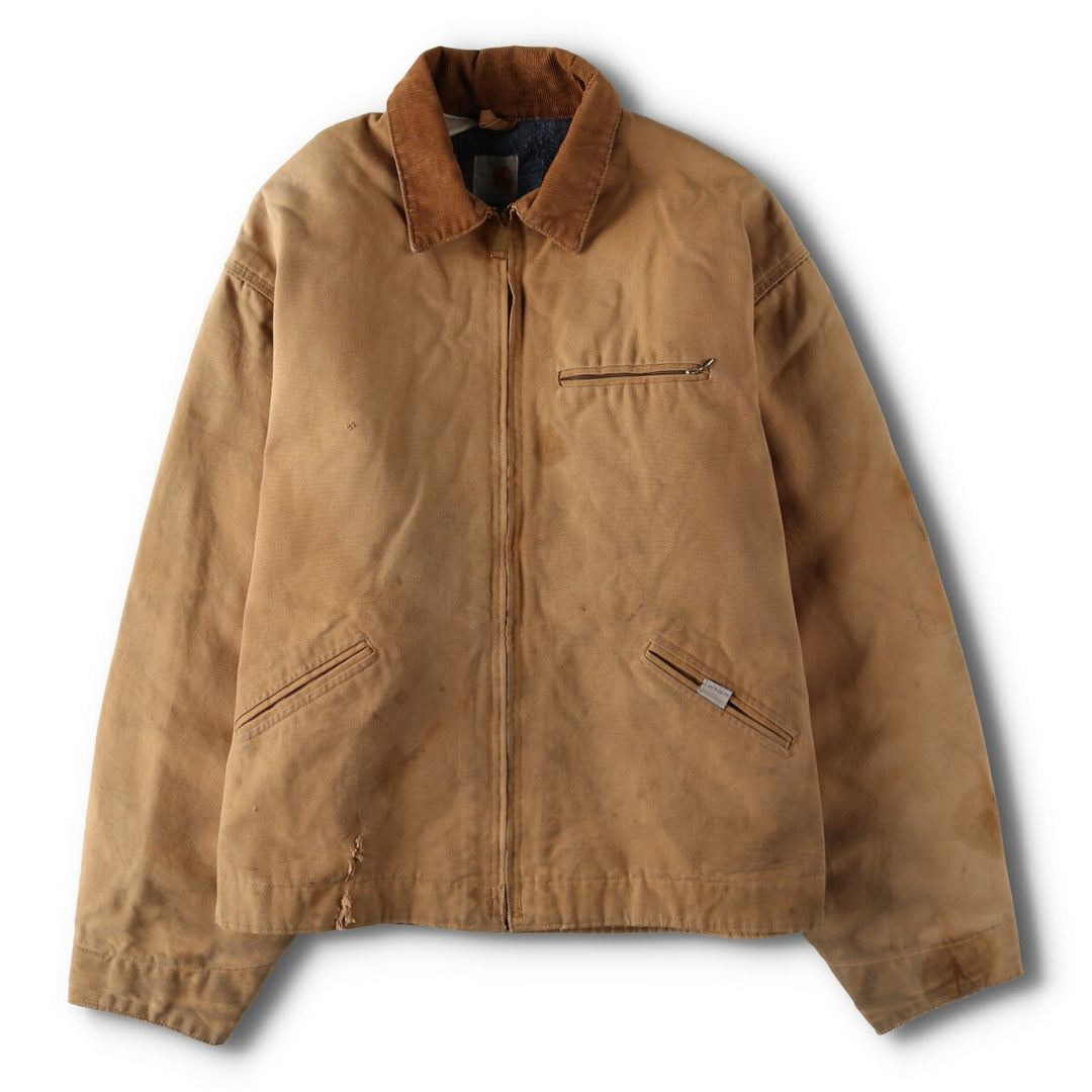 80's Carhartt 100th Anniversary Detroit Jacket Duck Work Jacket Made in USA Men's XXL Vintage /evb009585