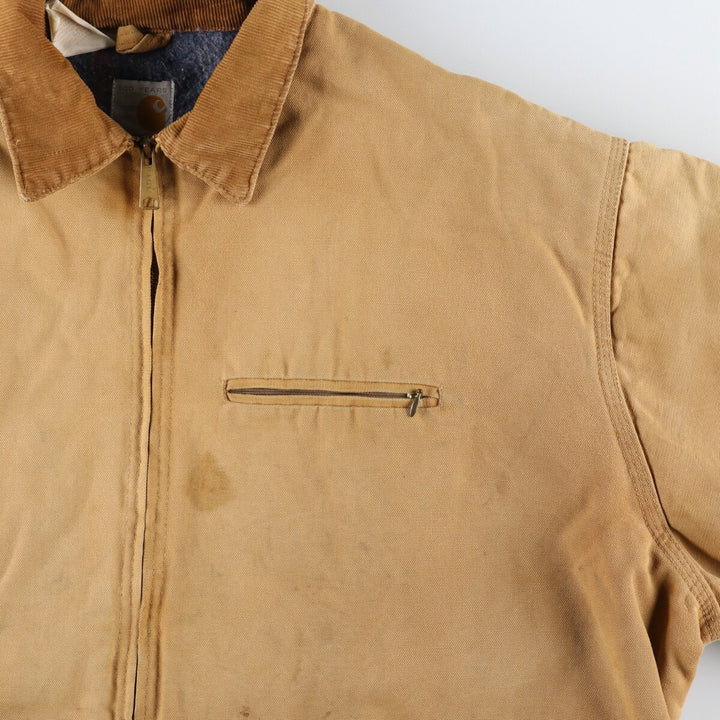 80's Carhartt 100th Anniversary Detroit Jacket Duck Work Jacket Made in USA Men's XXL Vintage /evb009585