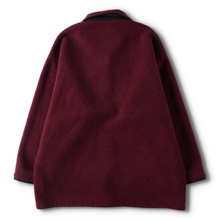 90'S Patagonia Shearling Coat 28202F5 Fleece Jacket Made in Canada Women's M Size Vintage polyester wine-red Vintage Second Hand