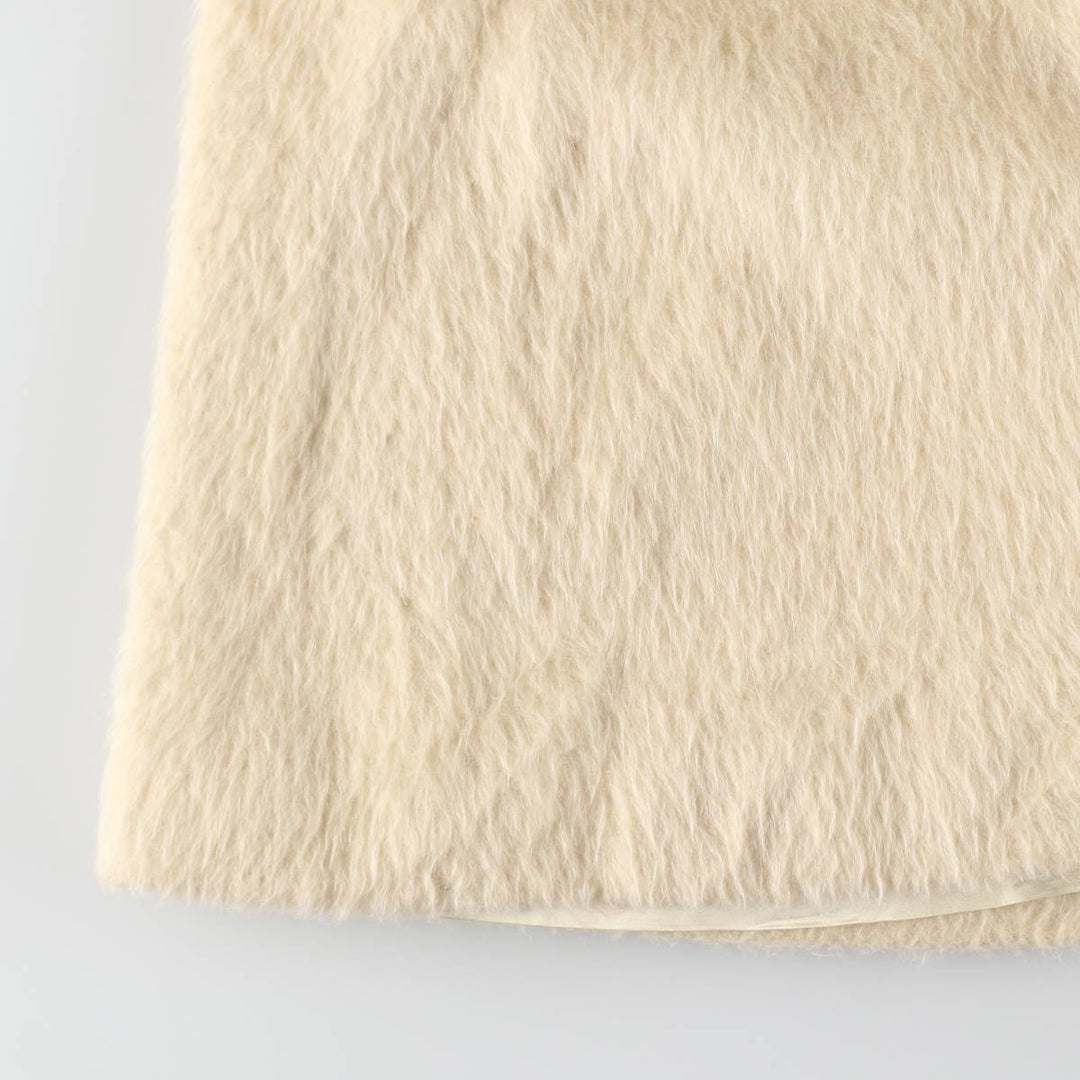 Lilli Ann Shaggy 3/4 Sleeve Long Coat Women's Size L Vintage /evb009605