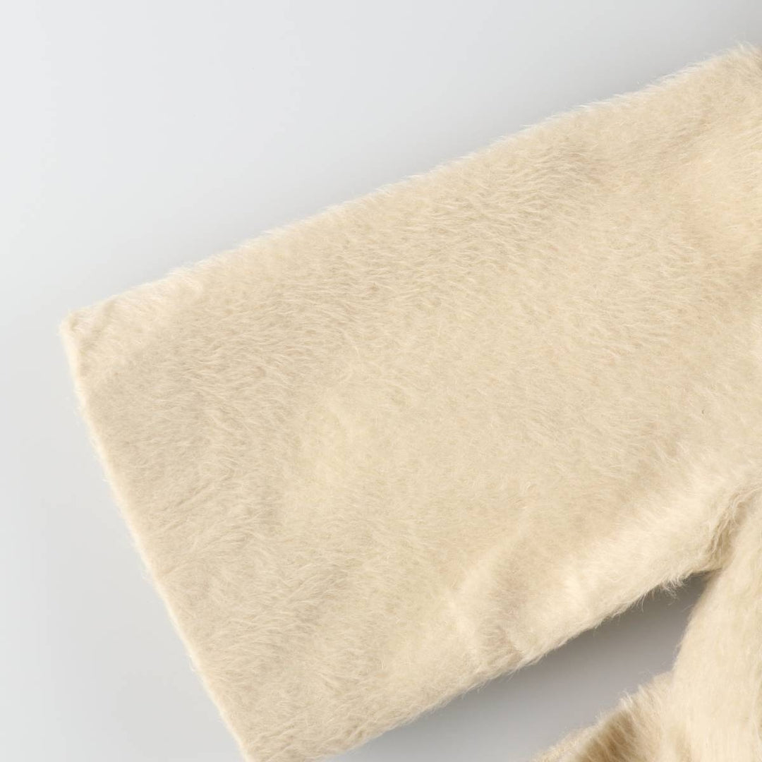 Lilli Ann Shaggy 3/4 Sleeve Long Coat Women's Size L Vintage /evb009605