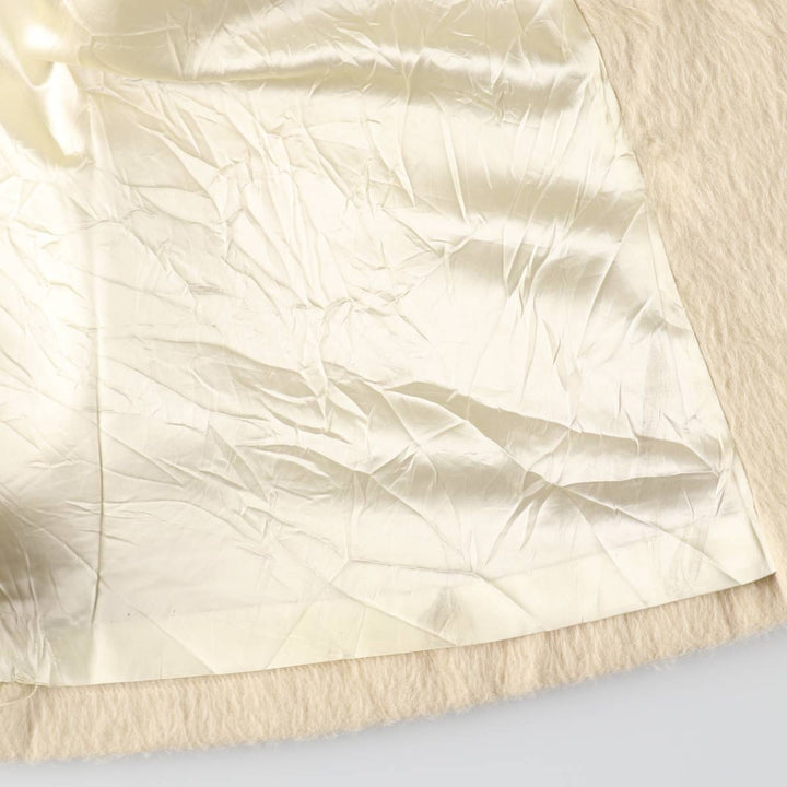 Lilli Ann Shaggy 3/4 Sleeve Long Coat Women's Size L Vintage /evb009605