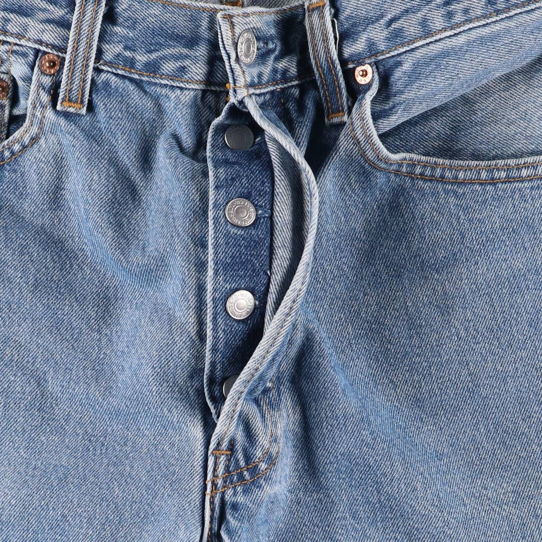 90'S Levi's 501-0193 Straight Denim Pants Made in USA Men's W31 Vintage cotton blue type Vintage Second Hand