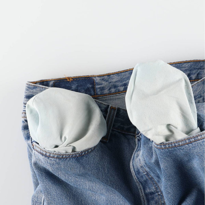 90'S Levi's 501-0193 Straight Denim Pants Made in USA Men's W31 Vintage cotton blue type Vintage Second Hand