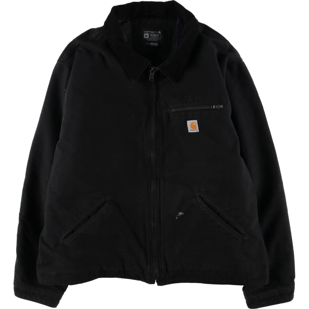 Big Size Carhartt Relaxed Fit Detroit Jacket Duck Work Jacket Men's XXXL equivalent /evb009652