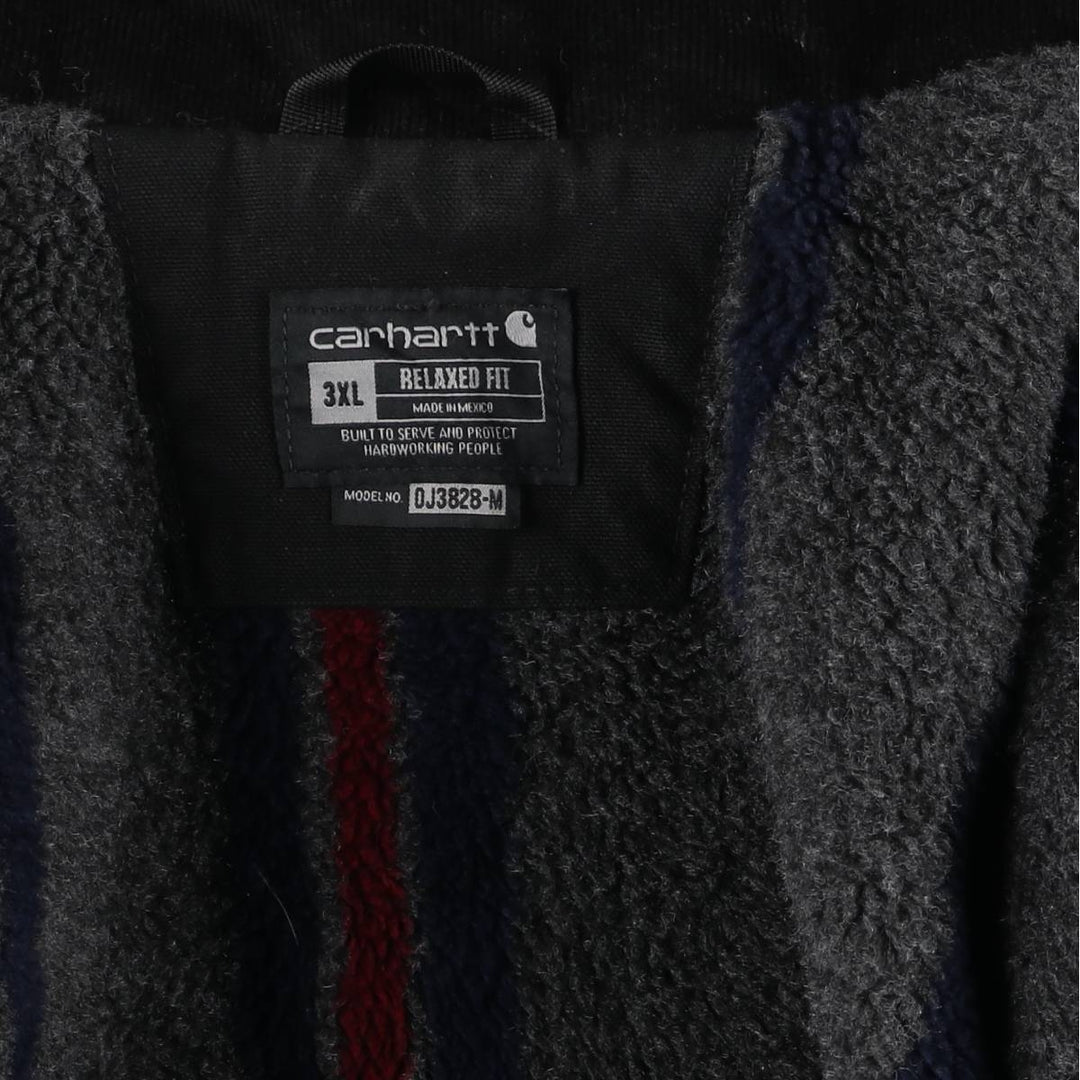 Big Size Carhartt Relaxed Fit Detroit Jacket Duck Work Jacket Men's XXXL equivalent /evb009652