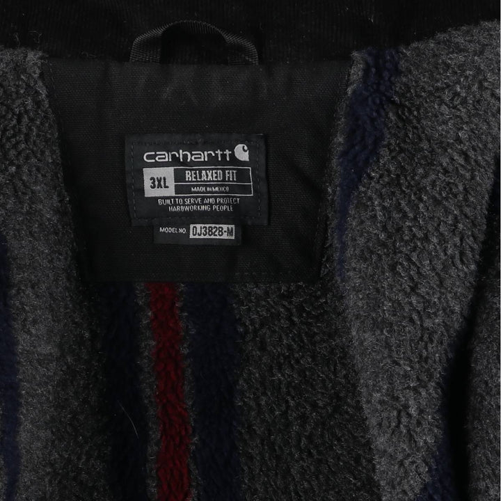 Big Size Carhartt Relaxed Fit Detroit Jacket Duck Work Jacket Men's XXXL equivalent /evb009652