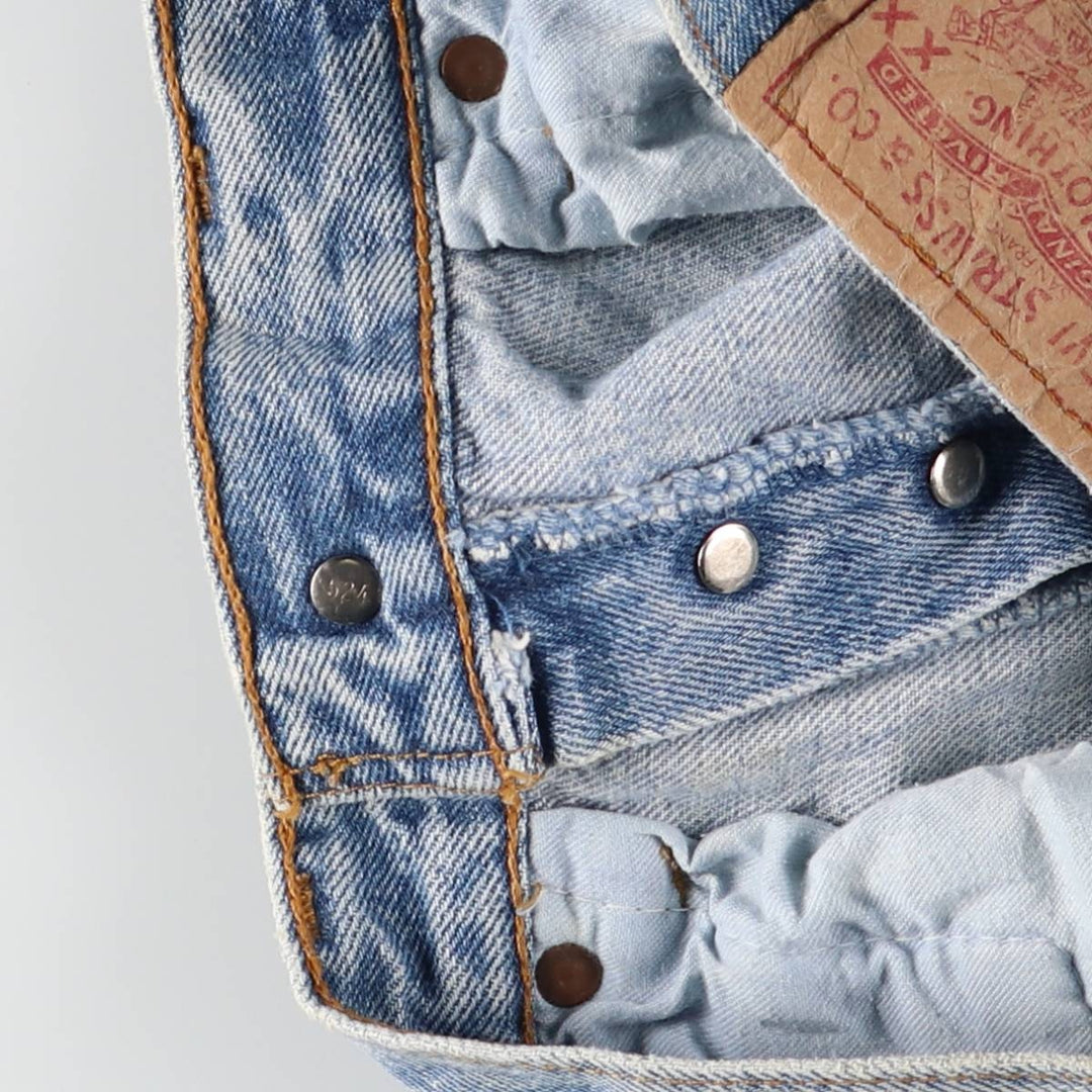 90'S Levi's 501-0114 Straight Denim Pants Made in USA Men's W31 Vintage cotton Blue type light blue Vintage Second Hand