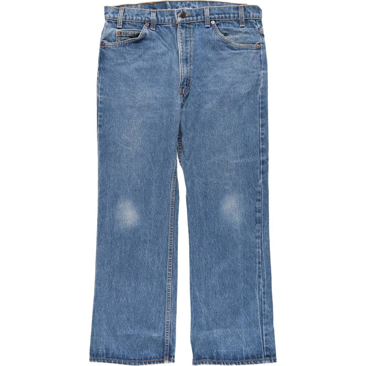 90'S Levi's 20517-0217 Orange Tab Bootcut Denim Pants Made in USA Men's W35 Vintage cotton blue type Vintage Second Hand