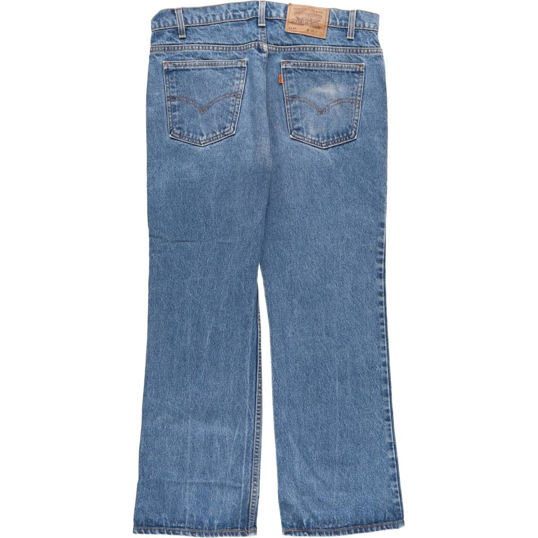 90'S Levi's 20517-0217 Orange Tab Bootcut Denim Pants Made in USA Men's W35 Vintage cotton blue type Vintage Second Hand