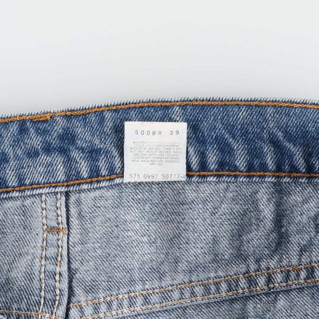 90'S Levi's 20517-0217 Orange Tab Bootcut Denim Pants Made in USA Men's W35 Vintage cotton blue type Vintage Second Hand