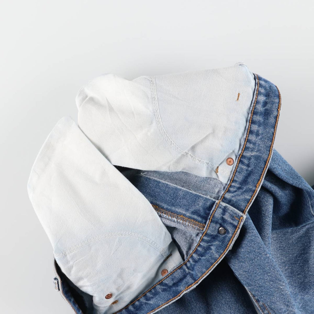 90'S Levi's 20517-0217 Orange Tab Bootcut Denim Pants Made in USA Men's W35 Vintage cotton blue type Vintage Second Hand