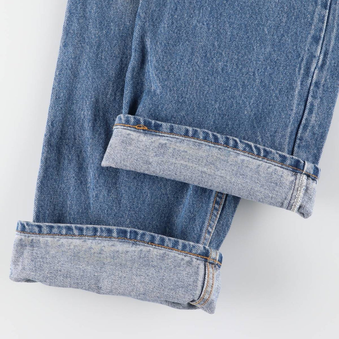 90'S Levi's 20517-0217 Orange Tab Bootcut Denim Pants Made in USA Men's W35 Vintage cotton blue type Vintage Second Hand