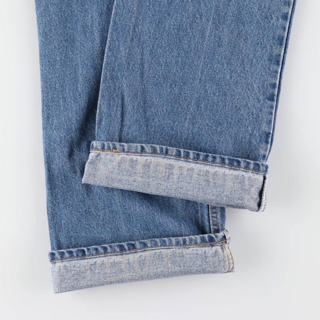 90'S Levi's 20517-0217 Orange Tab Bootcut Denim Pants Made in USA Men's W35 Vintage cotton blue type Vintage Second Hand