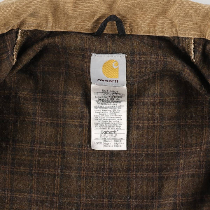 Carhartt Detroit Jacket Duck Work Jacket Men's M size /evb009709