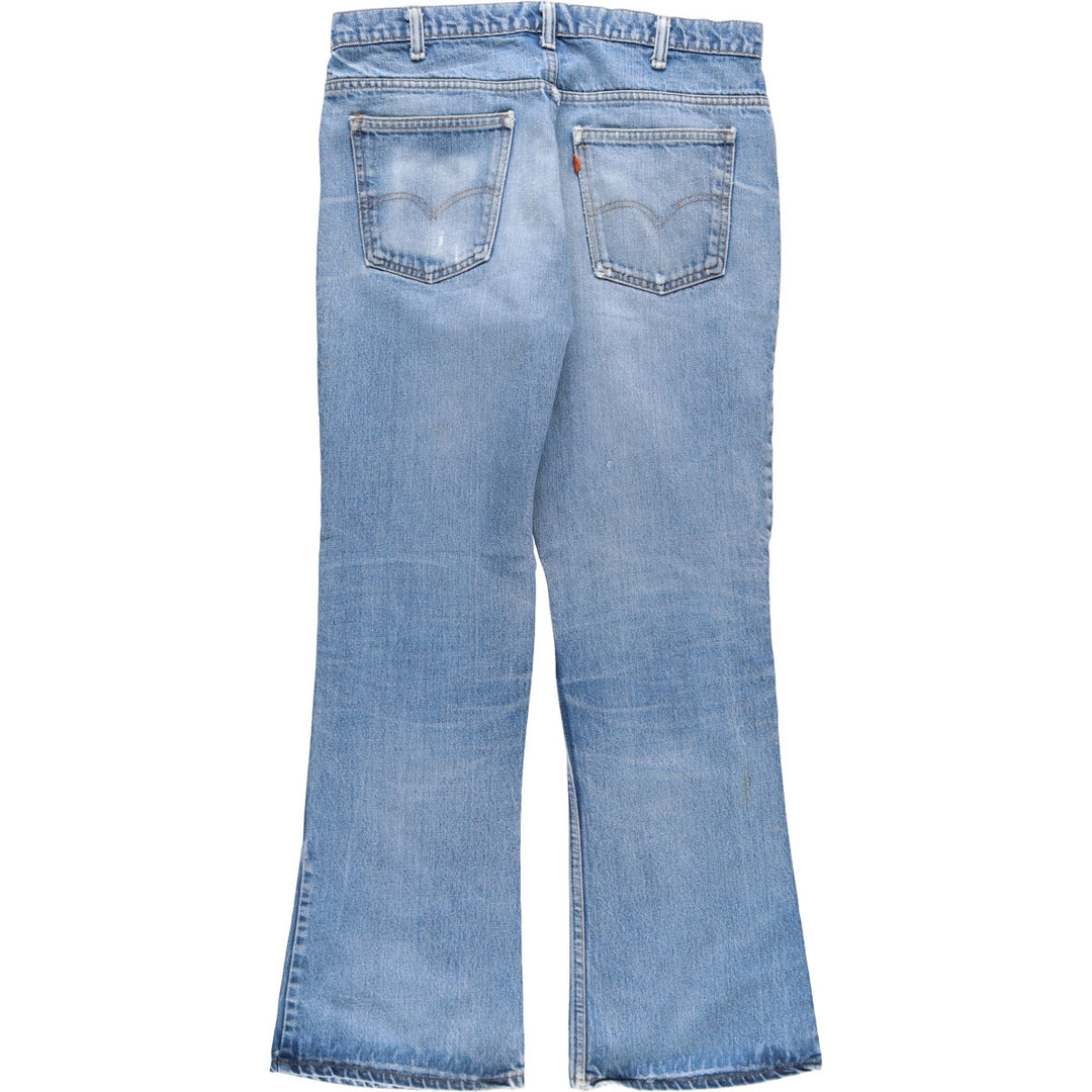80'S Levi's 646-0217 Bell-bottom denim pants made in USA, men's w35 equivalent, vintage /evb009711