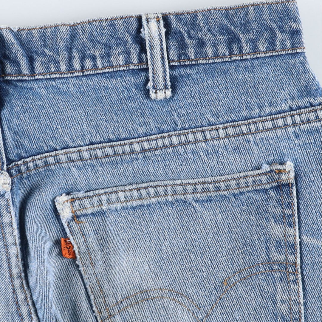 80'S Levi's 646-0217 Bell-bottom denim pants made in USA, men's w35 equivalent, vintage /evb009711