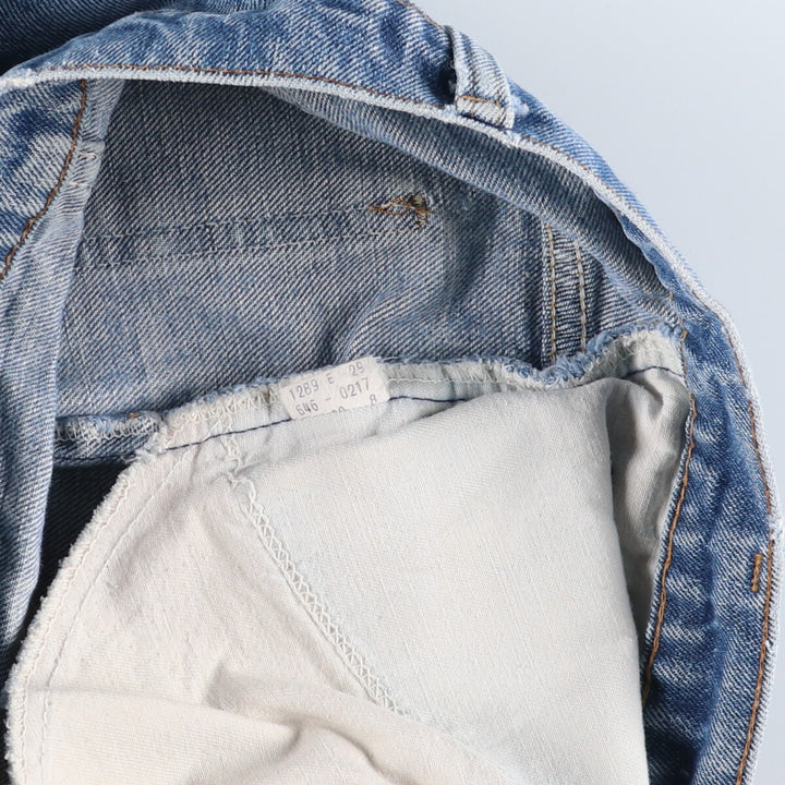 80'S Levi's 646-0217 Bell-bottom denim pants made in USA, men's w35 equivalent, vintage /evb009711