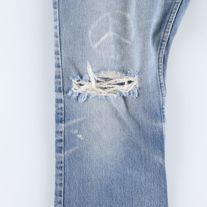 80'S Levi's 646-0217 Bell-bottom denim pants made in USA, men's w35 equivalent, vintage /evb009711