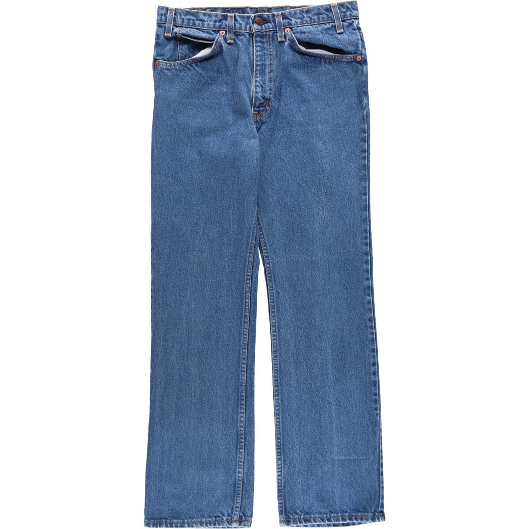 80's Levi's 40517-0215 Bootcut Denim Pants Made in USA Men's W32 Vintage /evb009714
