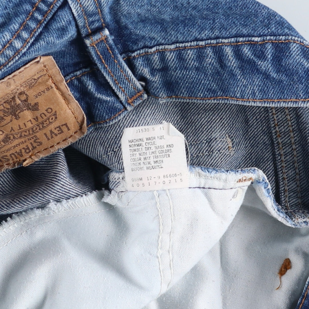 80's Levi's 40517-0215 Bootcut Denim Pants Made in USA Men's W32 Vintage /evb009714