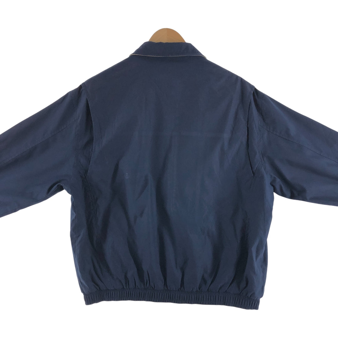 Ralph Lauren POLO by Ralph Lauren Swing Top Sports Jacket Men's L size cotton navy blue type Vintage Second Hand
